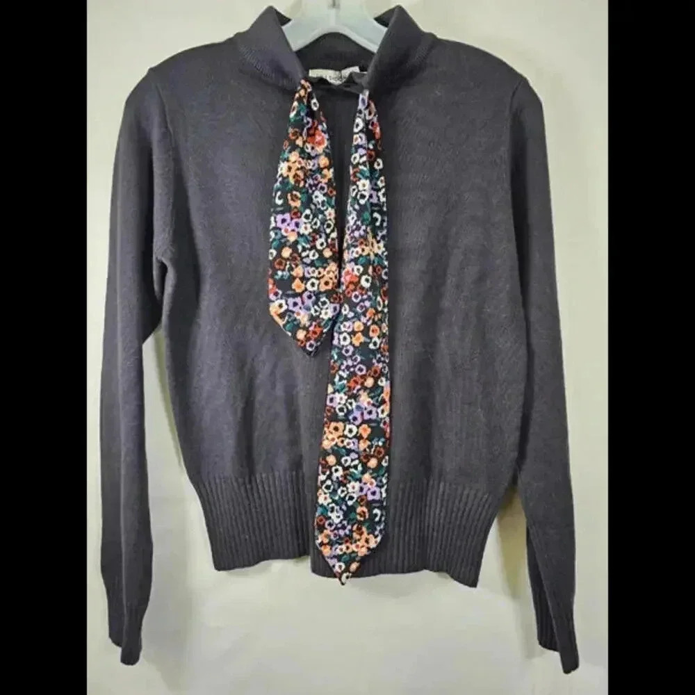 Lili Sidonio Tie Sweater